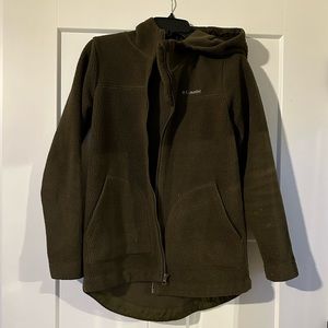 Women’s Columbia Fleece Hoodie Jacket Size Small
